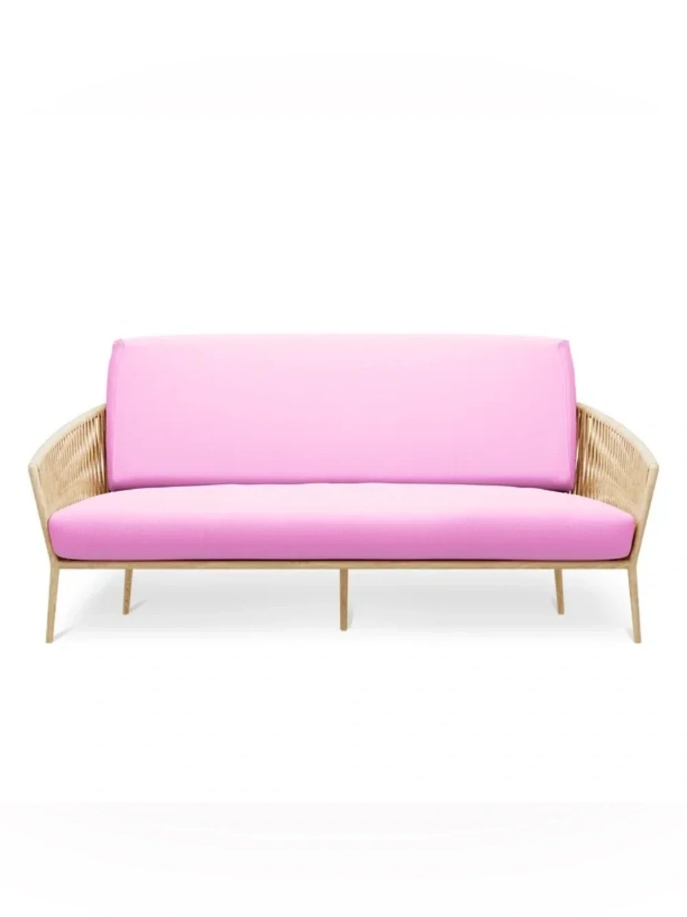 Beautiful Pink Futon Cover Twin Size Solid Futon Cover 39x75in